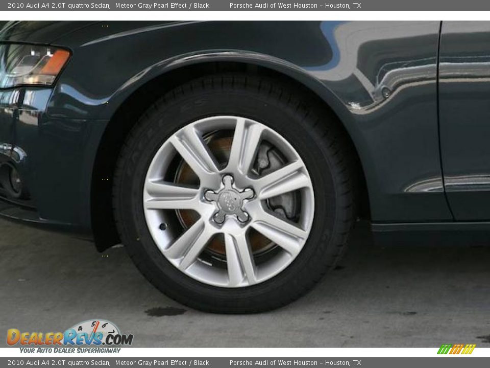 2010 Audi A4 2.0T quattro Sedan Meteor Gray Pearl Effect / Black Photo #9