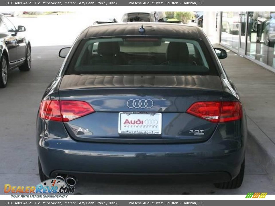 2010 Audi A4 2.0T quattro Sedan Meteor Gray Pearl Effect / Black Photo #12