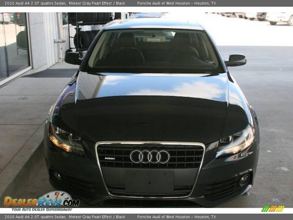 2010 Audi A4 2.0T quattro Sedan Meteor Gray Pearl Effect / Black Photo #14