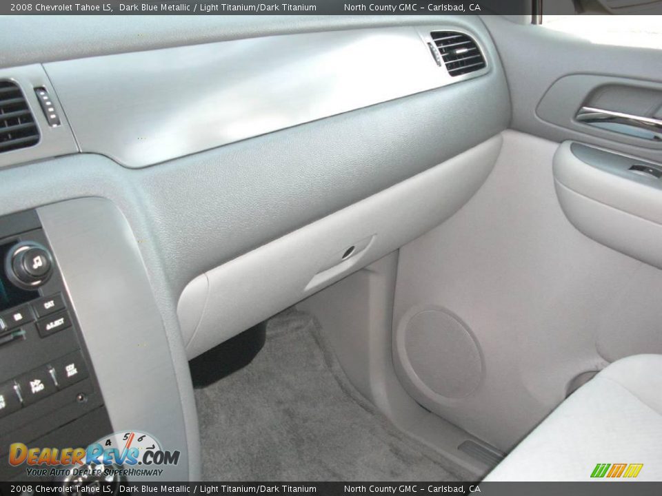 2008 Chevrolet Tahoe LS Dark Blue Metallic / Light Titanium/Dark Titanium Photo #17
