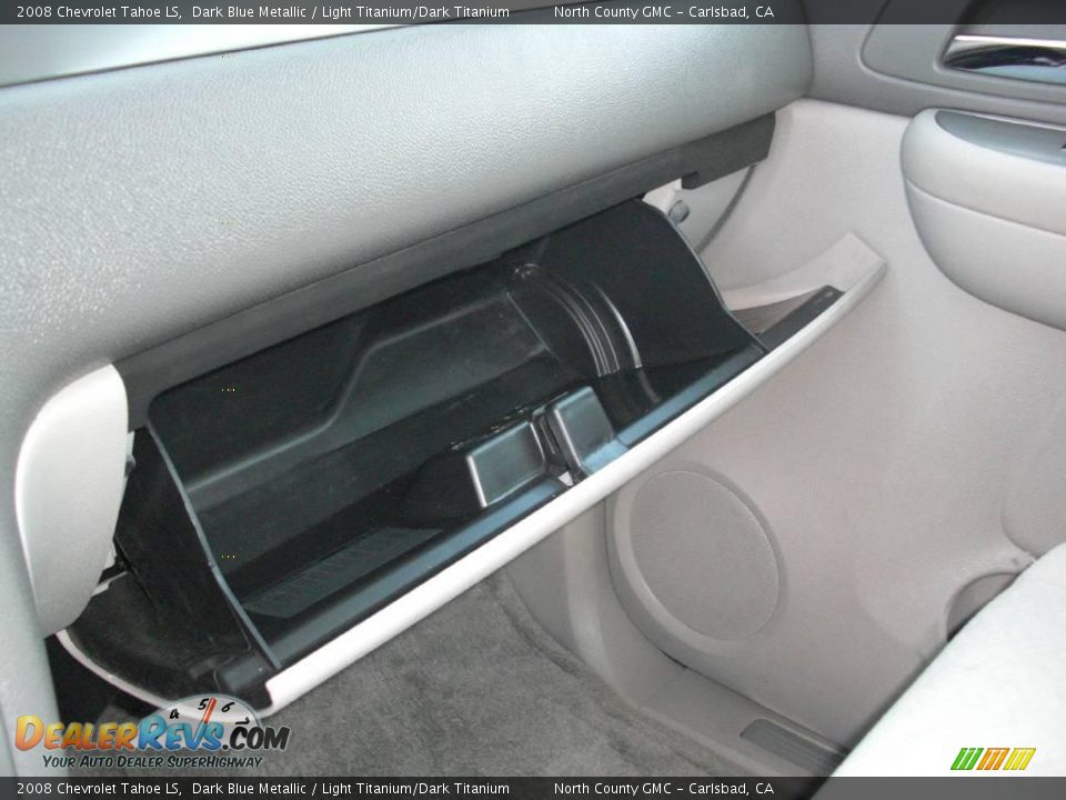 2008 Chevrolet Tahoe LS Dark Blue Metallic / Light Titanium/Dark Titanium Photo #18