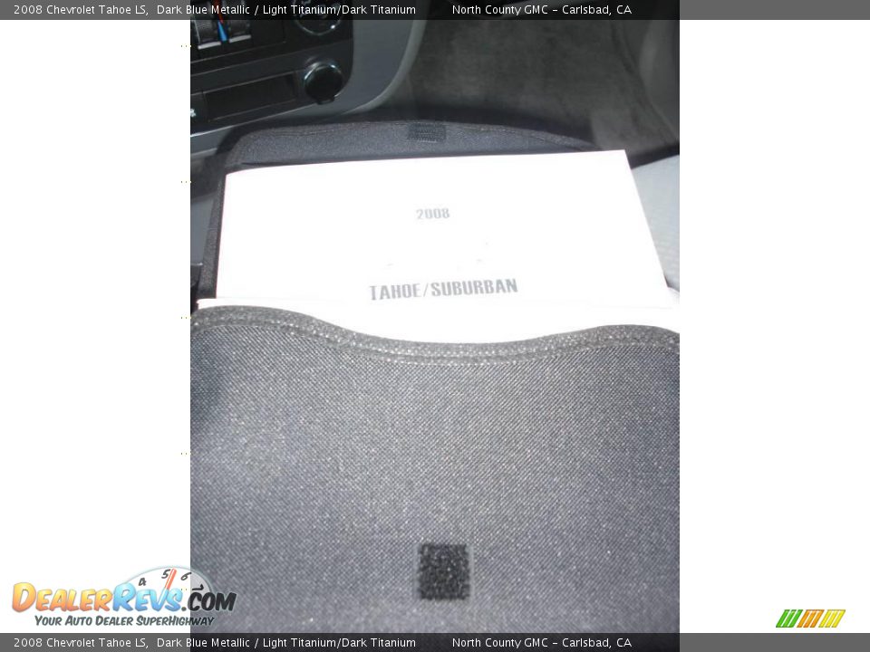 2008 Chevrolet Tahoe LS Dark Blue Metallic / Light Titanium/Dark Titanium Photo #20