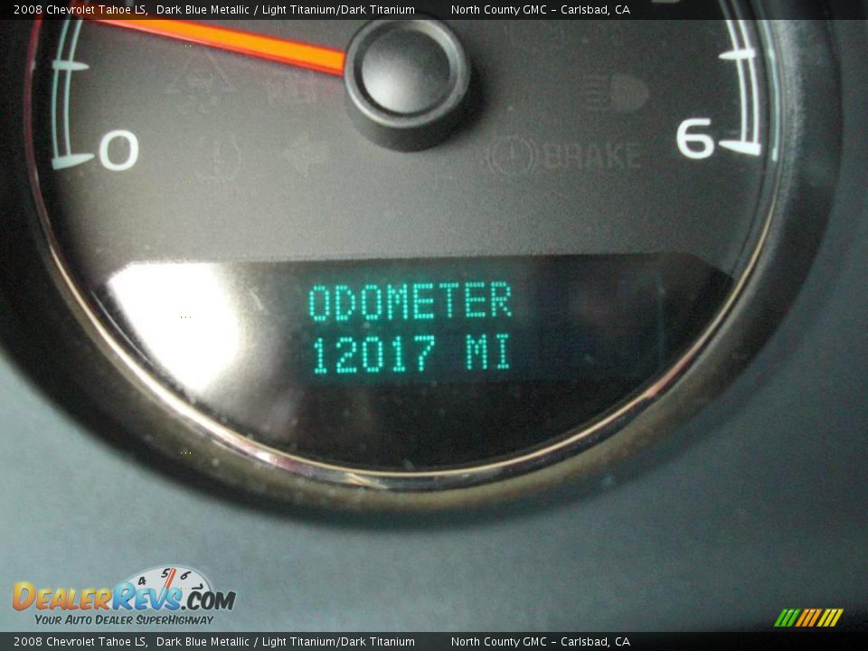 2008 Chevrolet Tahoe LS Dark Blue Metallic / Light Titanium/Dark Titanium Photo #21