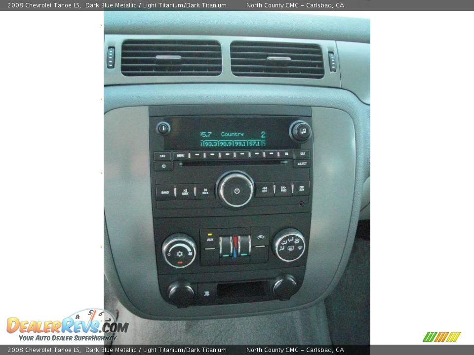 2008 Chevrolet Tahoe LS Dark Blue Metallic / Light Titanium/Dark Titanium Photo #22