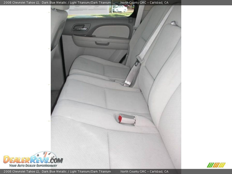 2008 Chevrolet Tahoe LS Dark Blue Metallic / Light Titanium/Dark Titanium Photo #30