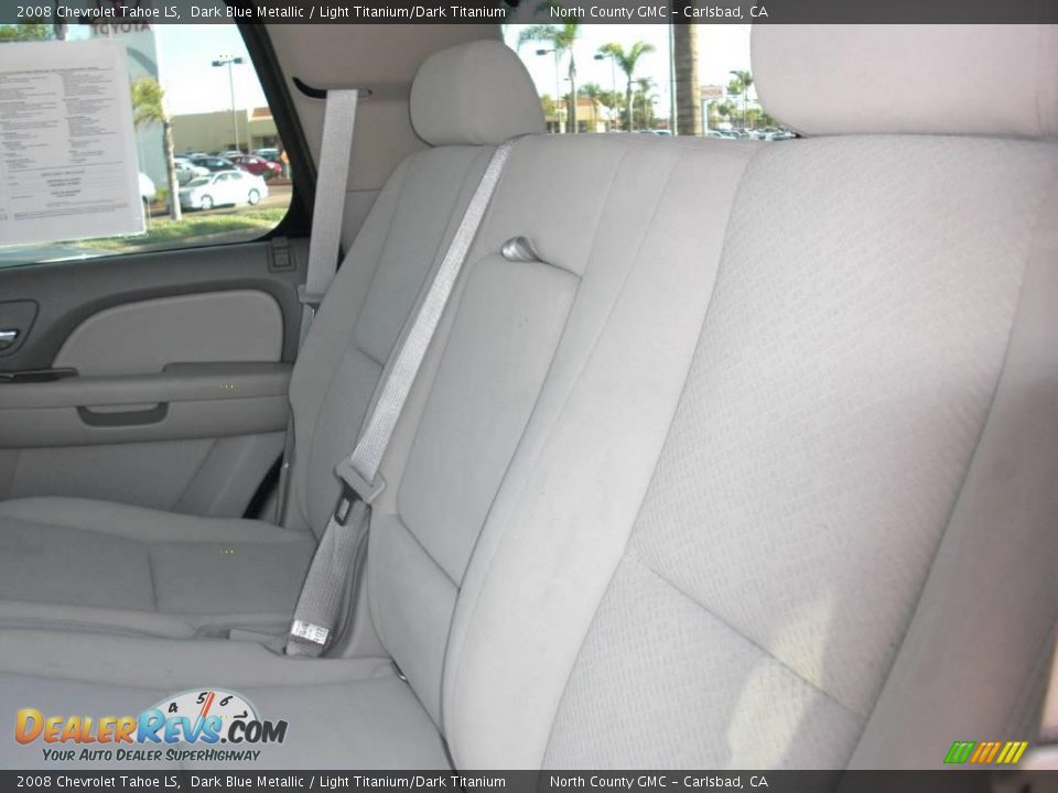 2008 Chevrolet Tahoe LS Dark Blue Metallic / Light Titanium/Dark Titanium Photo #31