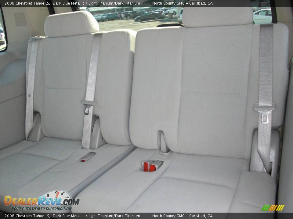 2008 Chevrolet Tahoe LS Dark Blue Metallic / Light Titanium/Dark Titanium Photo #32