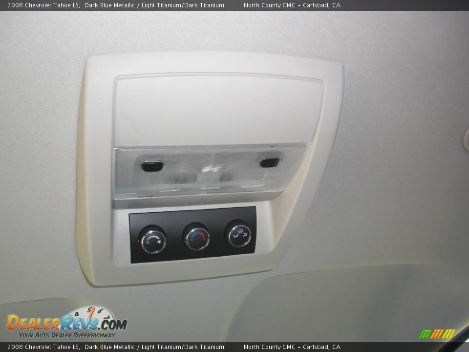 2008 Chevrolet Tahoe LS Dark Blue Metallic / Light Titanium/Dark Titanium Photo #34