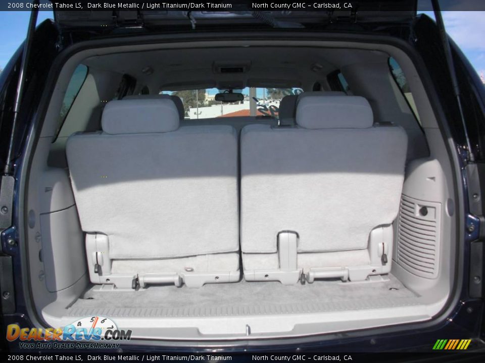 2008 Chevrolet Tahoe LS Dark Blue Metallic / Light Titanium/Dark Titanium Photo #35