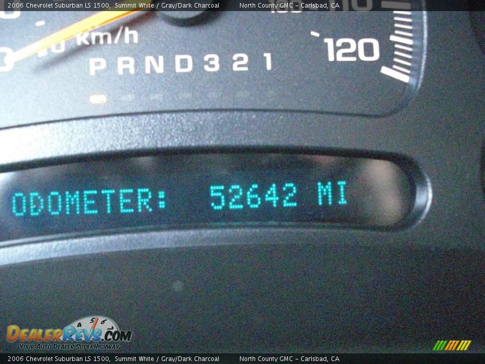 2006 Chevrolet Suburban LS 1500 Summit White / Gray/Dark Charcoal Photo #13
