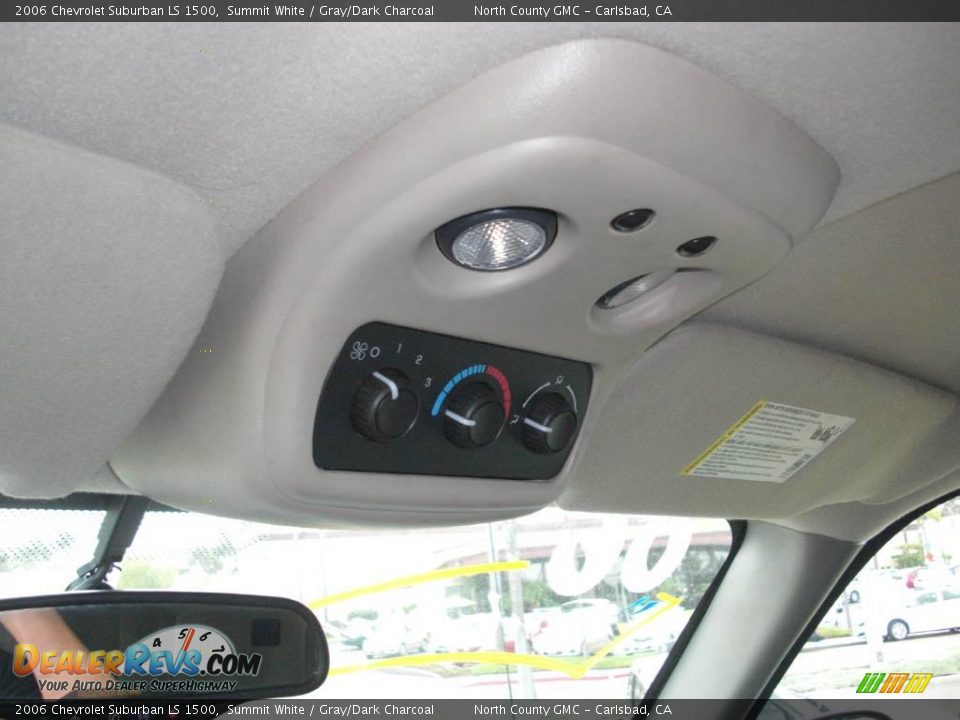 2006 Chevrolet Suburban LS 1500 Summit White / Gray/Dark Charcoal Photo #14