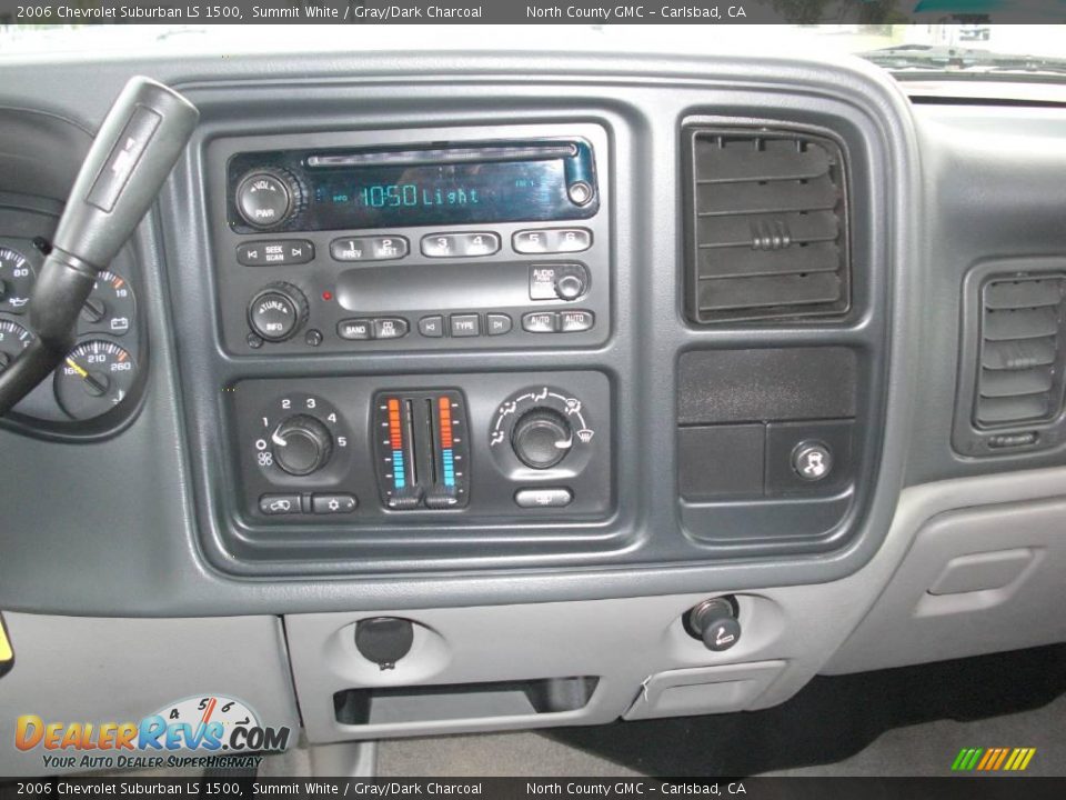 2006 Chevrolet Suburban LS 1500 Summit White / Gray/Dark Charcoal Photo #21