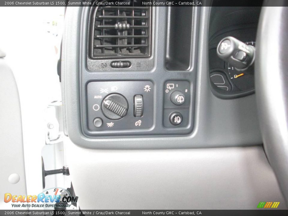 2006 Chevrolet Suburban LS 1500 Summit White / Gray/Dark Charcoal Photo #23