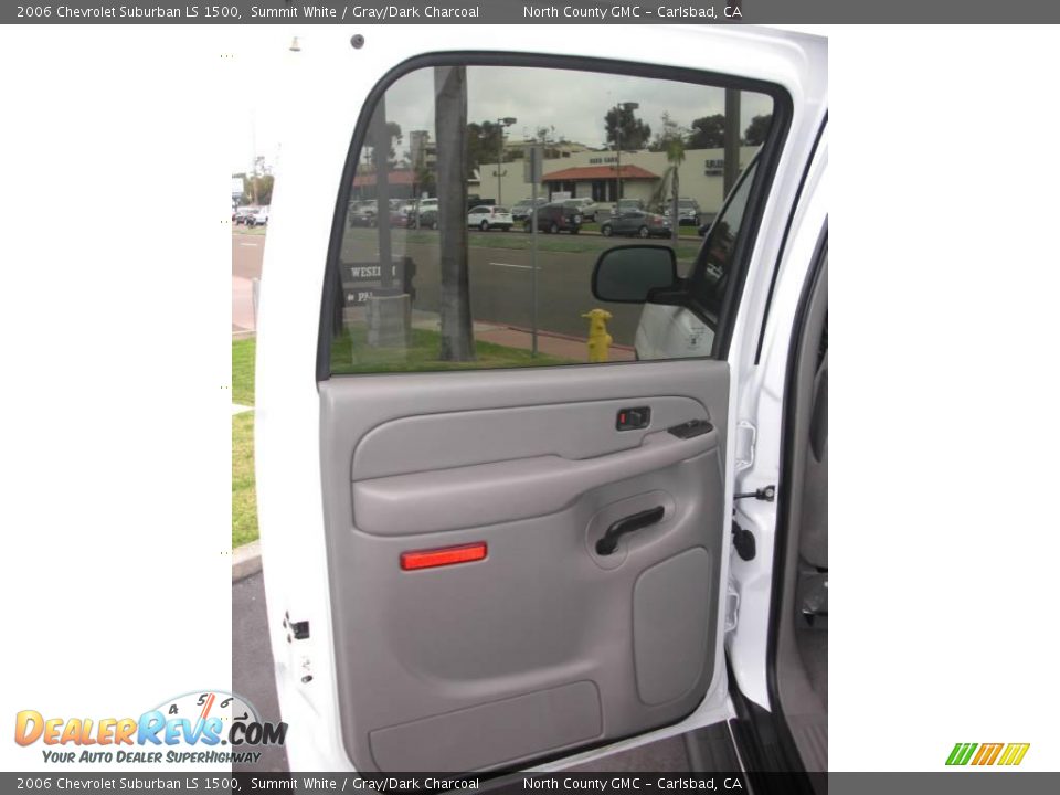 2006 Chevrolet Suburban LS 1500 Summit White / Gray/Dark Charcoal Photo #30