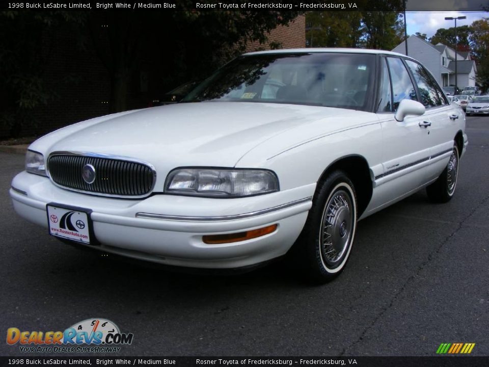 1998 Buick LeSabre Limited Bright White / Medium Blue Photo #1