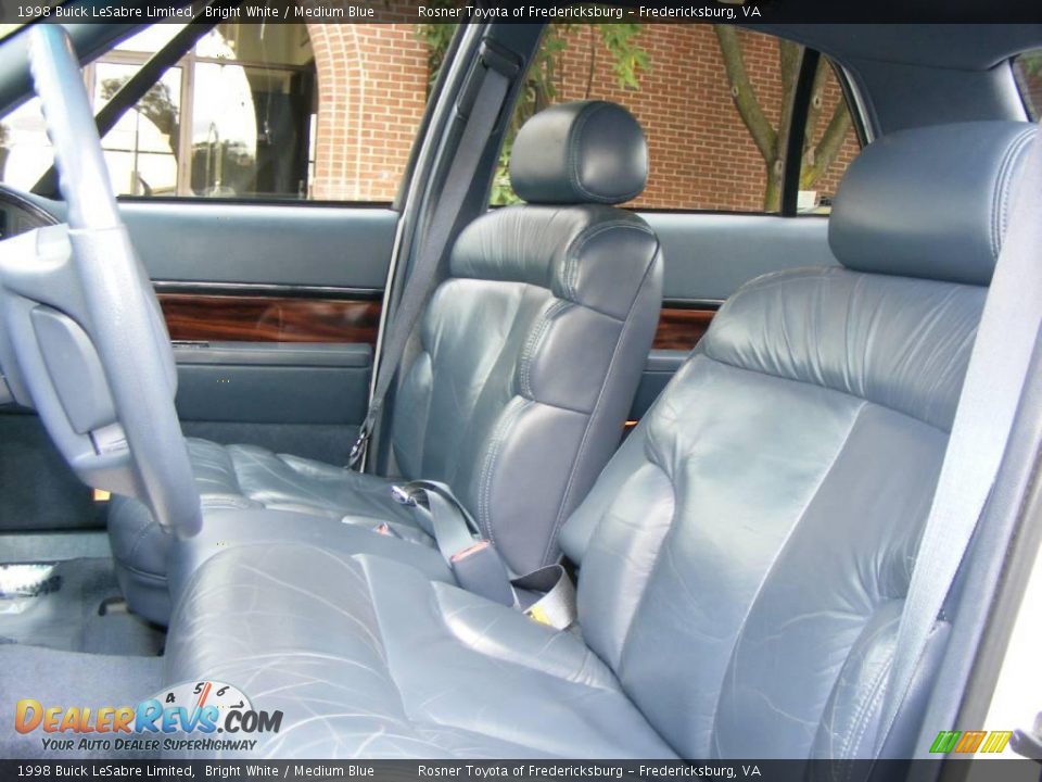 1998 Buick LeSabre Limited Bright White / Medium Blue Photo #6