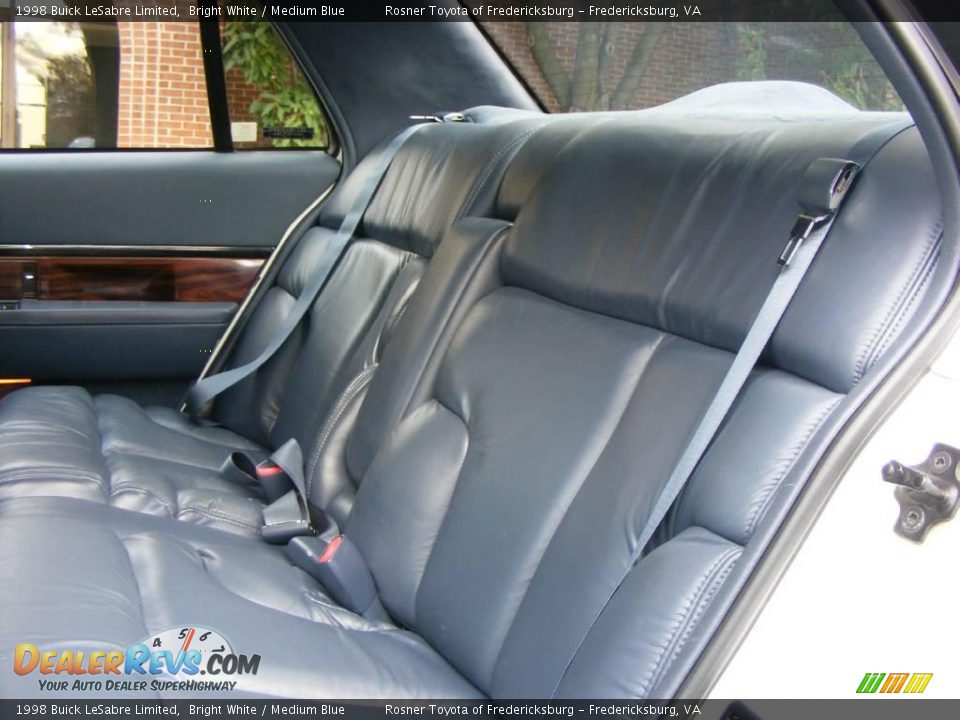 1998 Buick LeSabre Limited Bright White / Medium Blue Photo #7