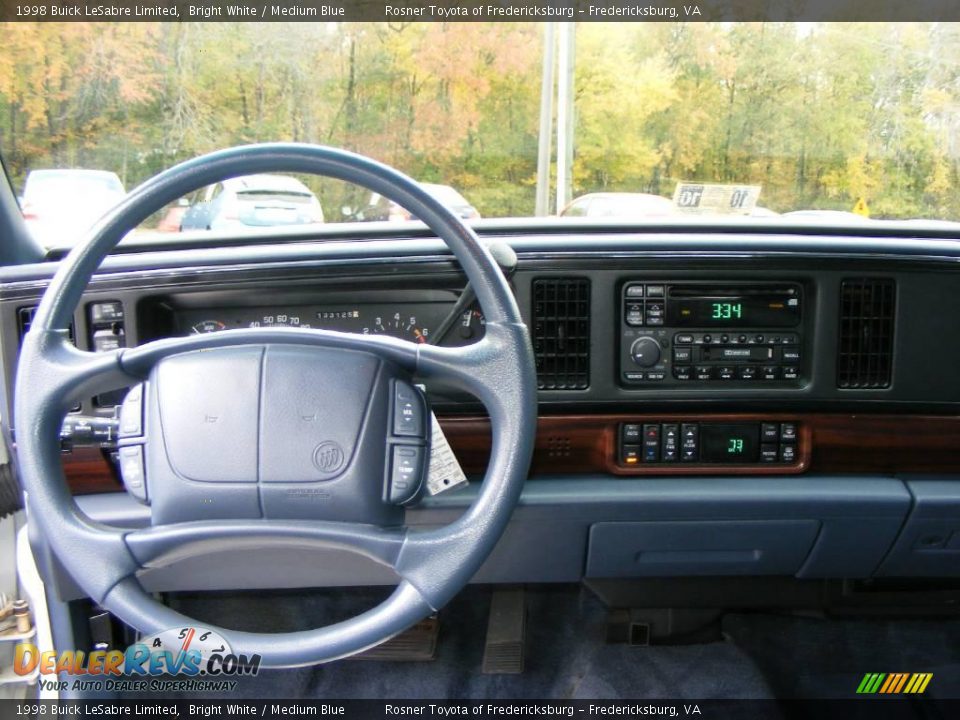 1998 Buick LeSabre Limited Bright White / Medium Blue Photo #8