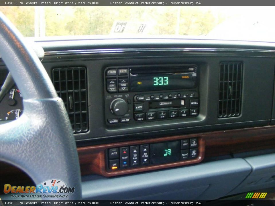 1998 Buick LeSabre Limited Bright White / Medium Blue Photo #11