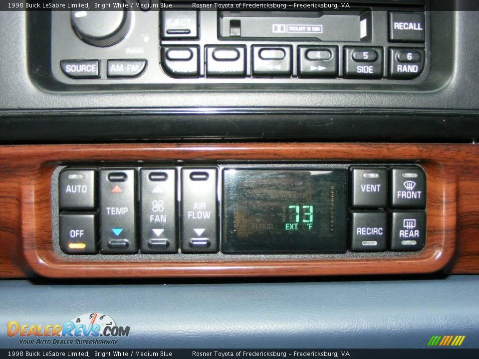 1998 Buick LeSabre Limited Bright White / Medium Blue Photo #13