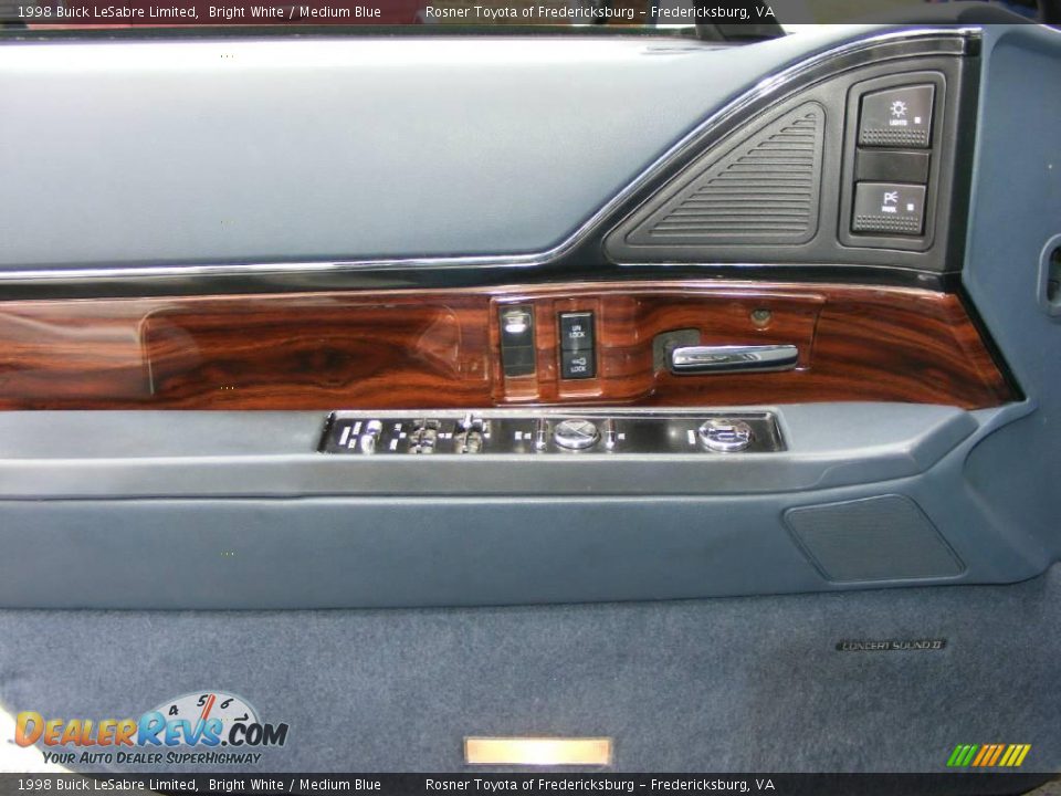 1998 Buick LeSabre Limited Bright White / Medium Blue Photo #14