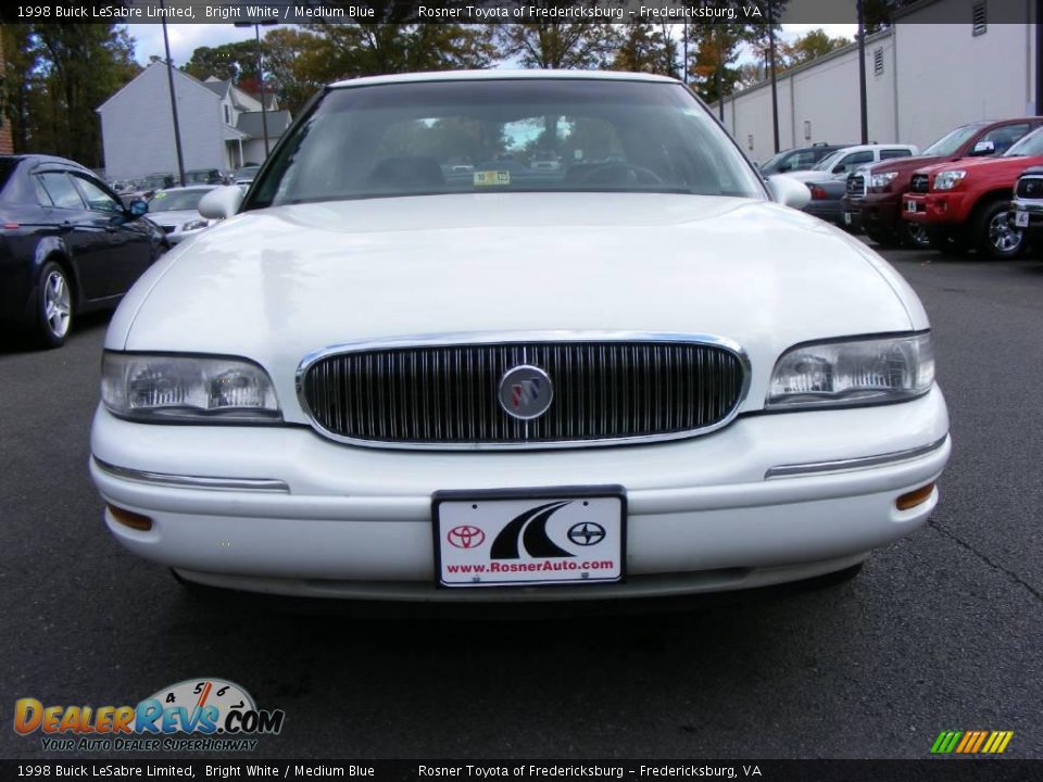 1998 Buick LeSabre Limited Bright White / Medium Blue Photo #19