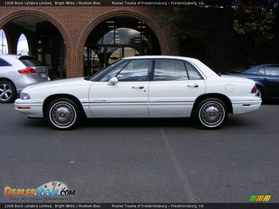 1998 Buick LeSabre Limited Bright White / Medium Blue Photo #22