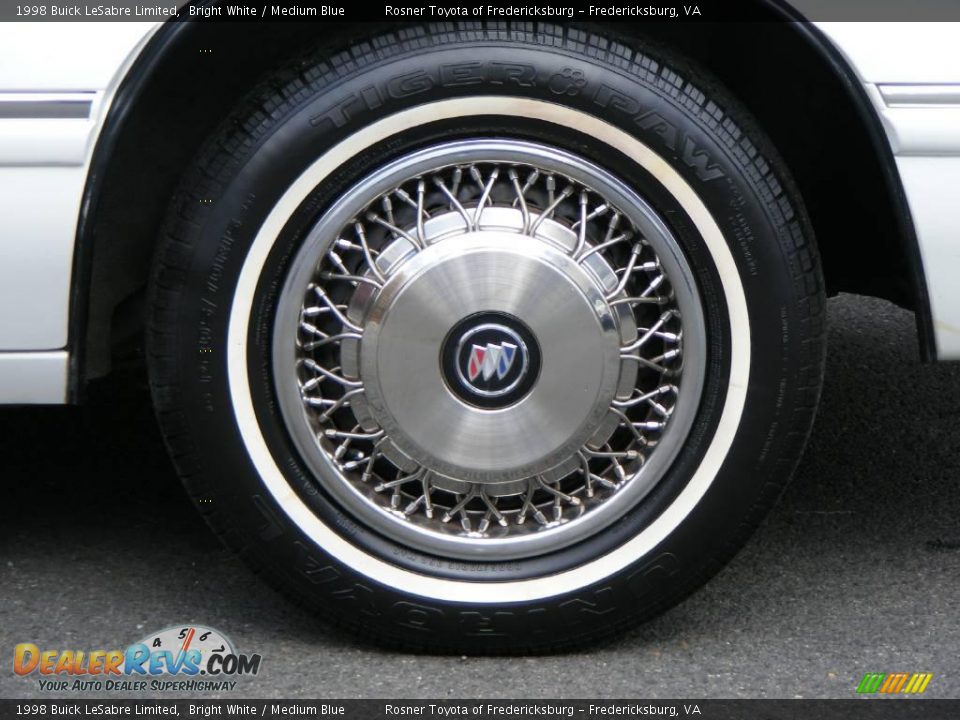 1998 Buick LeSabre Limited Bright White / Medium Blue Photo #23