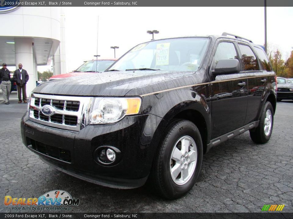 2009 Ford Escape XLT Black / Stone Photo #6