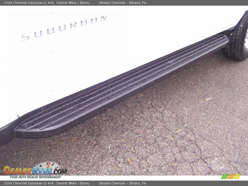 2009 Chevrolet Suburban LS 4x4 Summit White / Ebony Photo #9