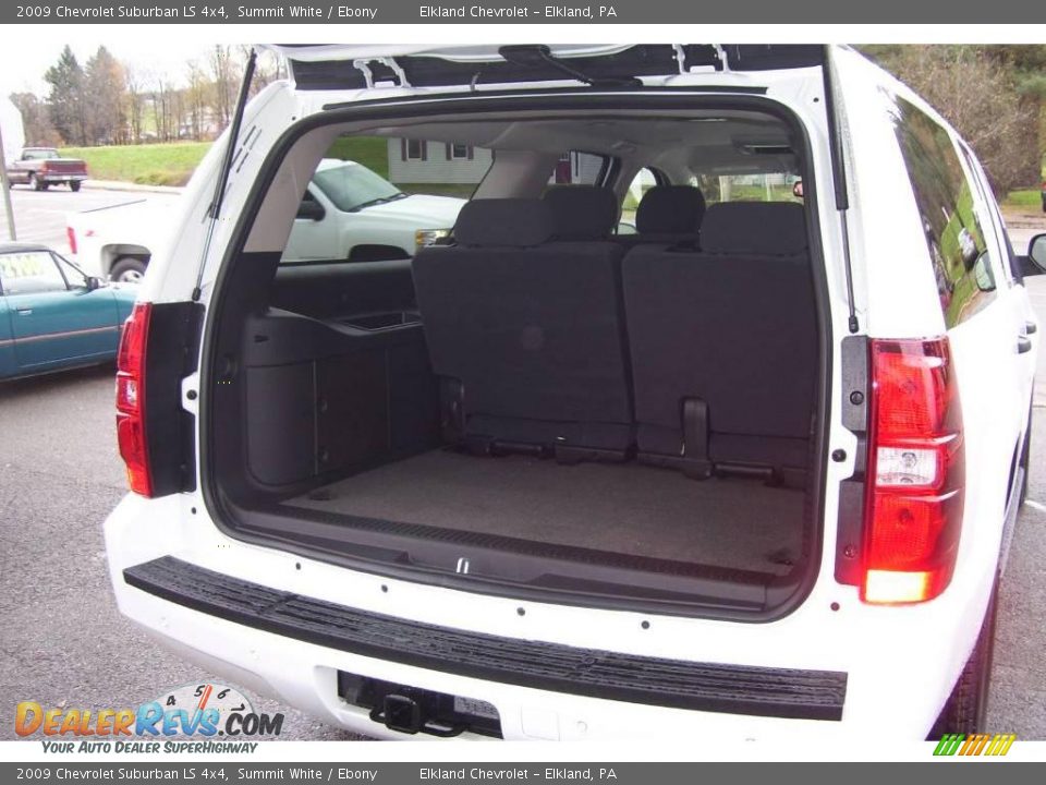 2009 Chevrolet Suburban LS 4x4 Summit White / Ebony Photo #13