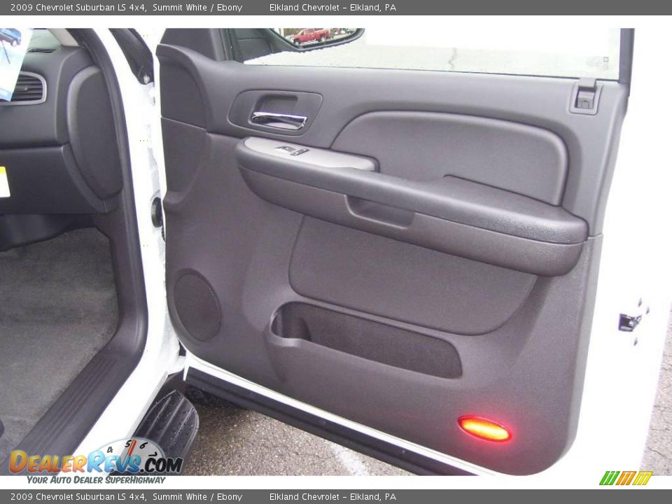 2009 Chevrolet Suburban LS 4x4 Summit White / Ebony Photo #20