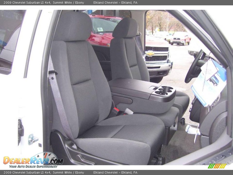2009 Chevrolet Suburban LS 4x4 Summit White / Ebony Photo #21