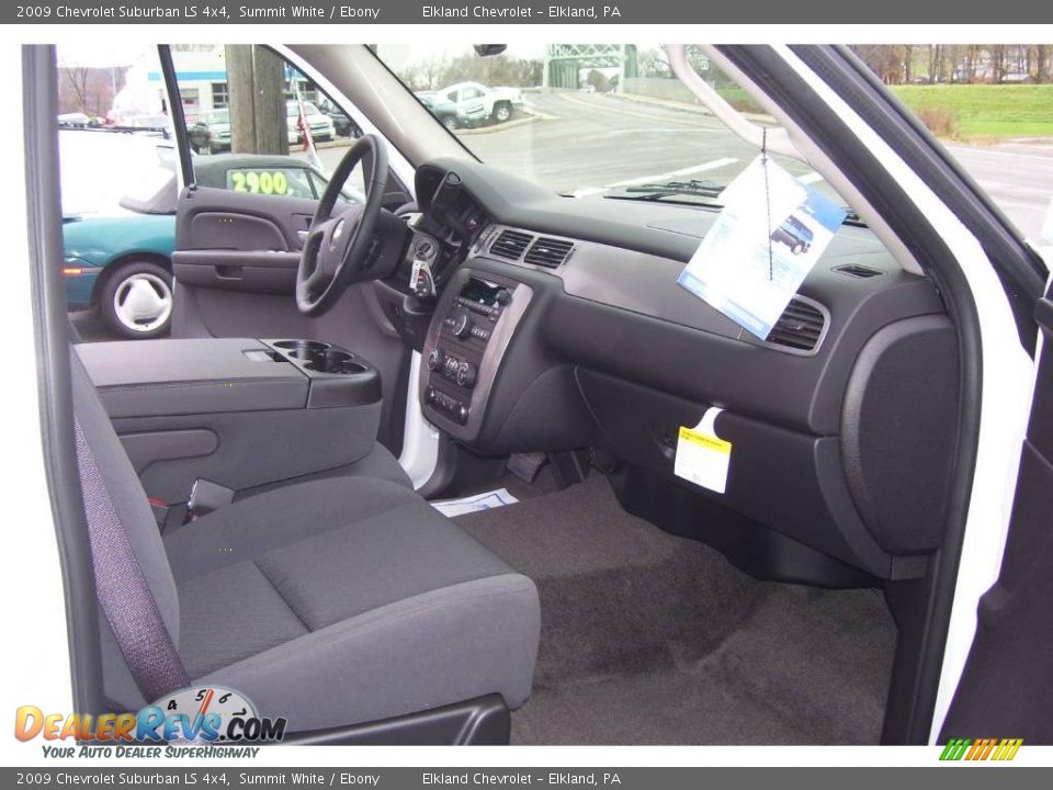 2009 Chevrolet Suburban LS 4x4 Summit White / Ebony Photo #22