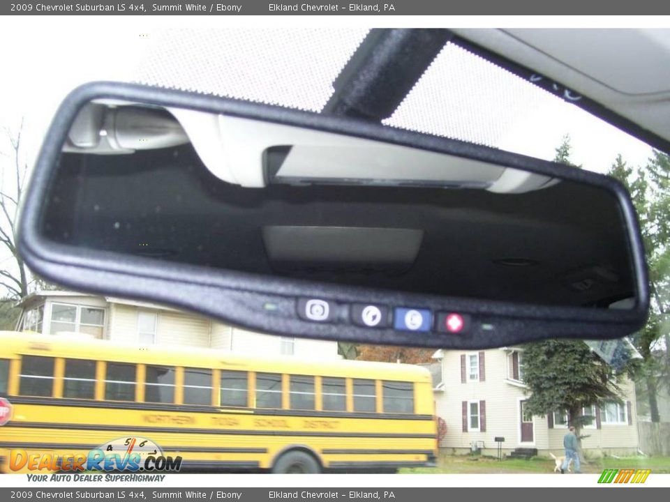 2009 Chevrolet Suburban LS 4x4 Summit White / Ebony Photo #32