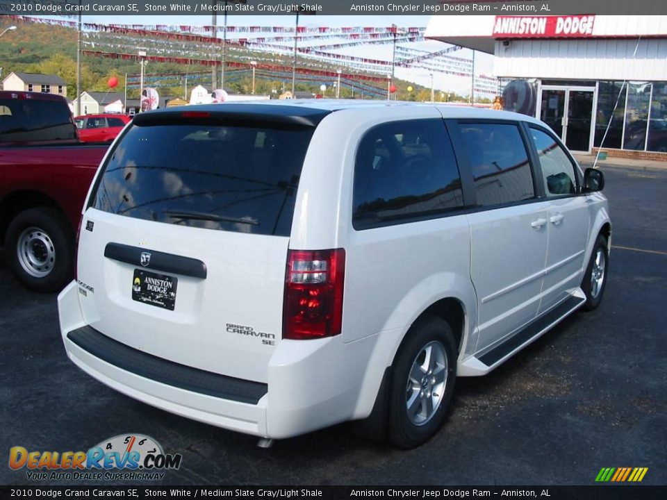 2010 Dodge Grand Caravan SE Stone White / Medium Slate Gray/Light Shale Photo #2