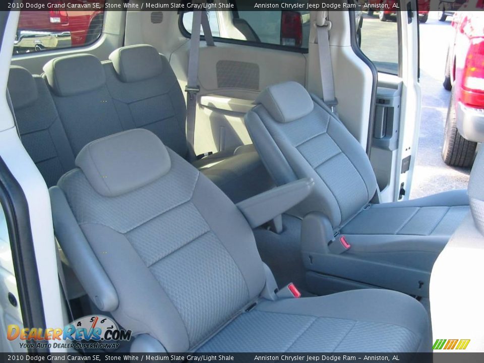 2010 Dodge Grand Caravan SE Stone White / Medium Slate Gray/Light Shale Photo #3