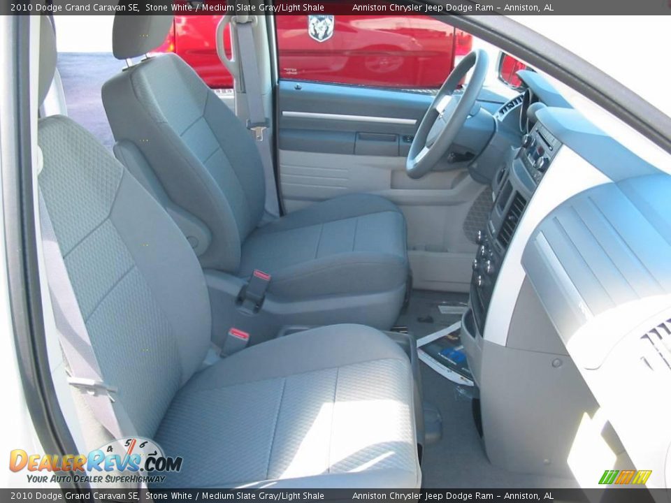 2010 Dodge Grand Caravan SE Stone White / Medium Slate Gray/Light Shale Photo #4