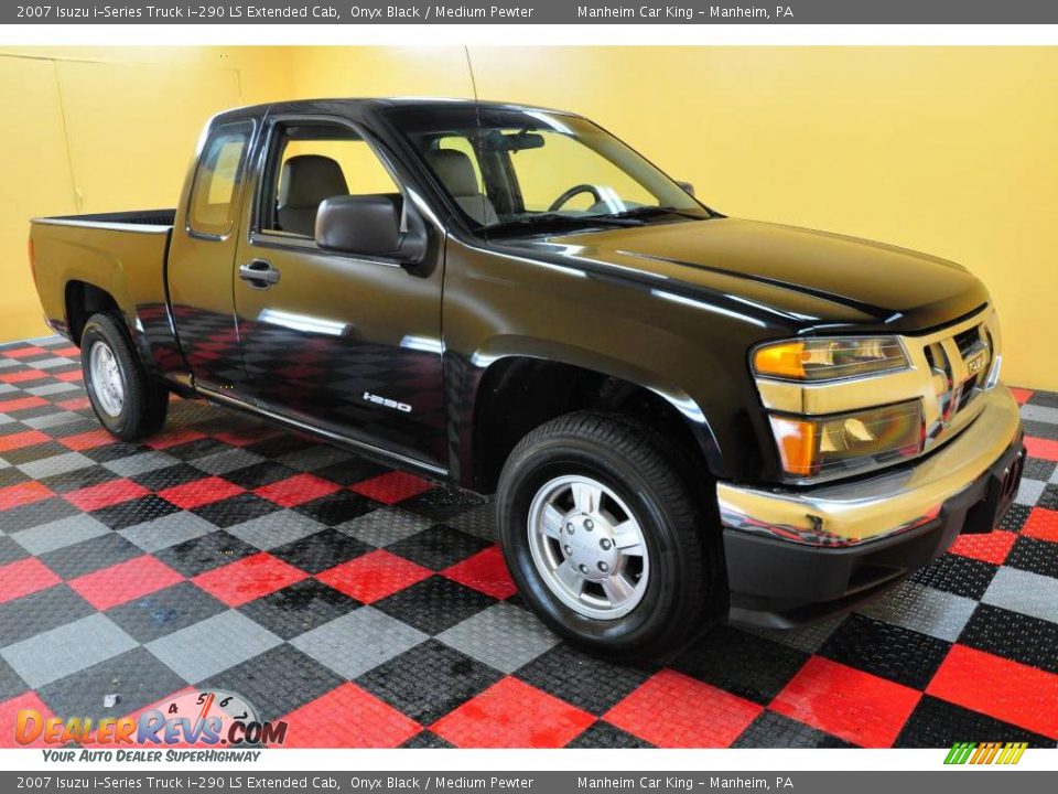 2007 Isuzu i-Series Truck i-290 LS Extended Cab Onyx Black / Medium Pewter Photo #1