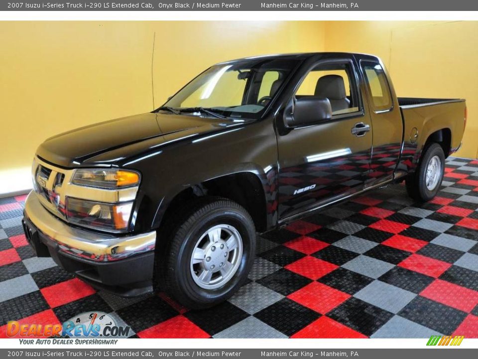2007 Isuzu i-Series Truck i-290 LS Extended Cab Onyx Black / Medium Pewter Photo #3