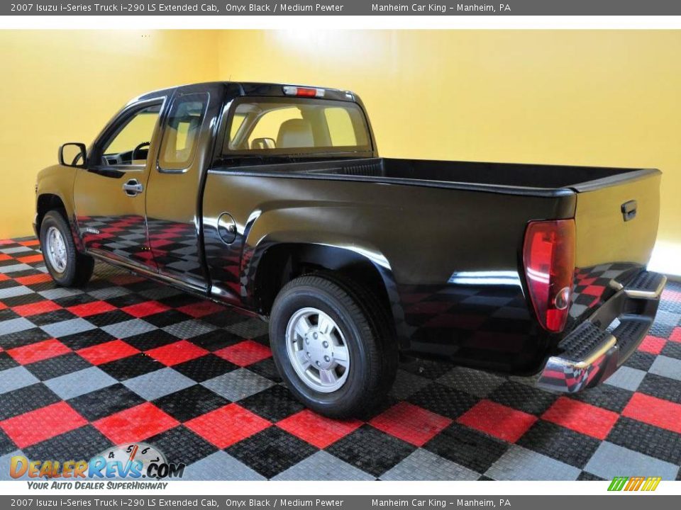2007 Isuzu i-Series Truck i-290 LS Extended Cab Onyx Black / Medium Pewter Photo #4