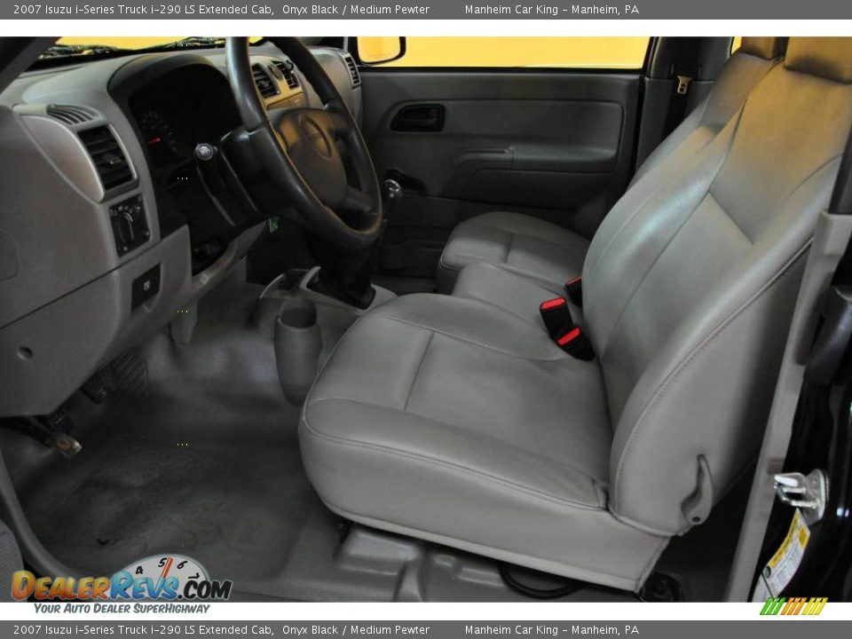 2007 Isuzu i-Series Truck i-290 LS Extended Cab Onyx Black / Medium Pewter Photo #8