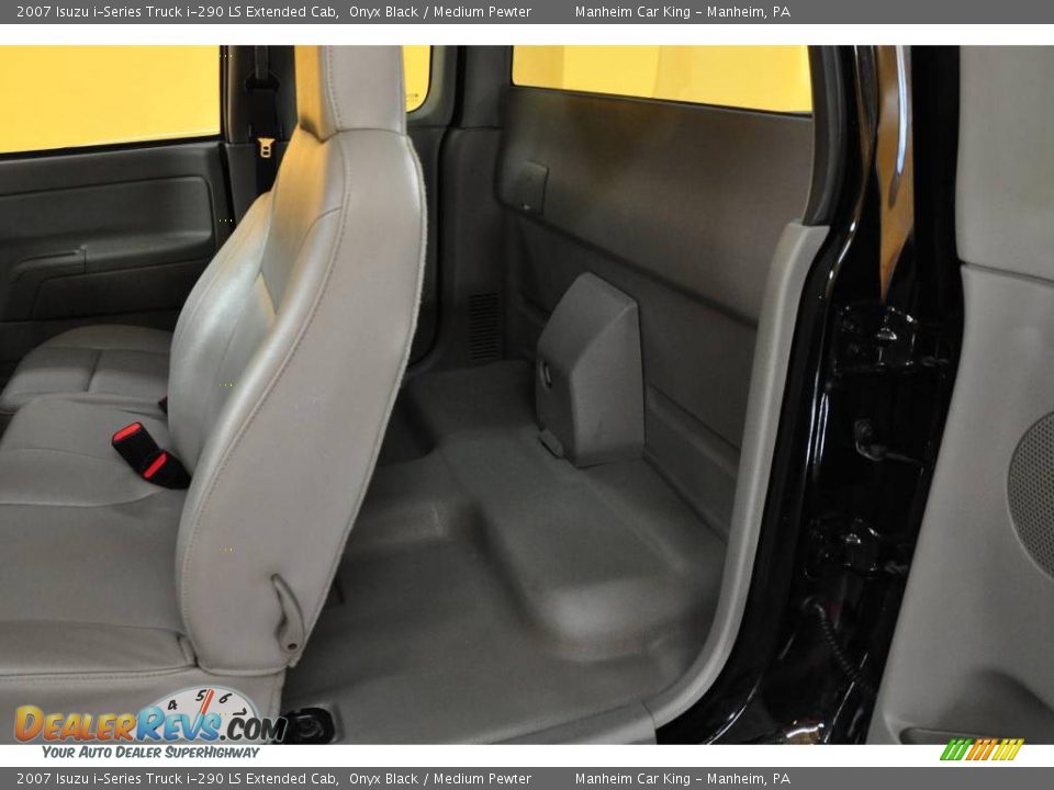 2007 Isuzu i-Series Truck i-290 LS Extended Cab Onyx Black / Medium Pewter Photo #9