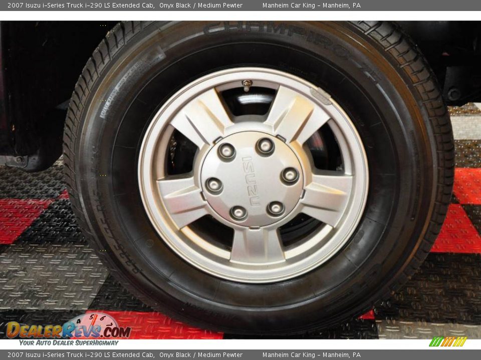 2007 Isuzu i-Series Truck i-290 LS Extended Cab Onyx Black / Medium Pewter Photo #14