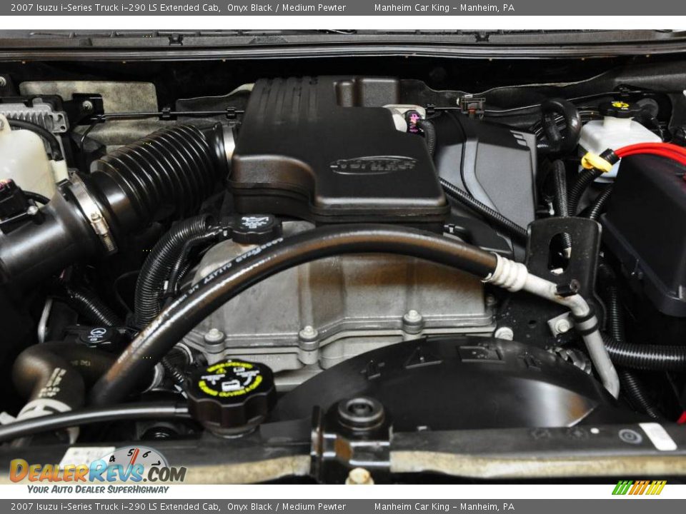2007 Isuzu i-Series Truck i-290 LS Extended Cab Onyx Black / Medium Pewter Photo #15