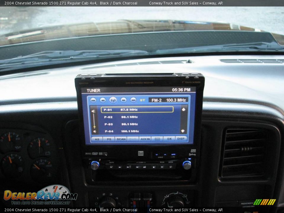 2004 Chevrolet Silverado 1500 Z71 Regular Cab 4x4 Black / Dark Charcoal Photo #16