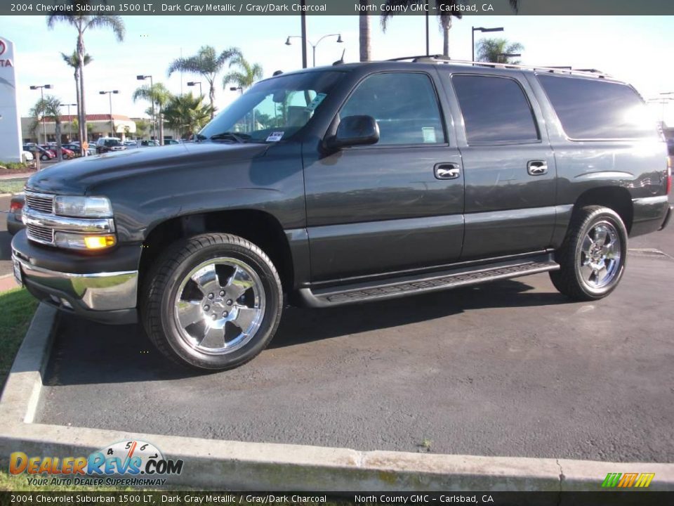 2004 Chevrolet Suburban 1500 LT Dark Gray Metallic / Gray/Dark Charcoal Photo #1