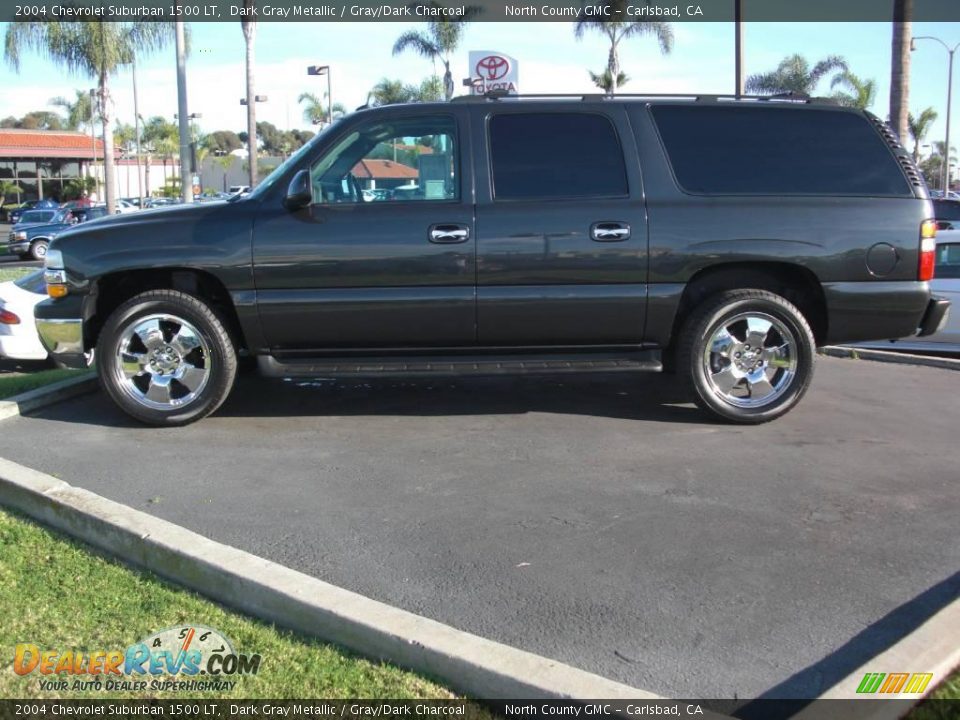 2004 Chevrolet Suburban 1500 LT Dark Gray Metallic / Gray/Dark Charcoal Photo #2
