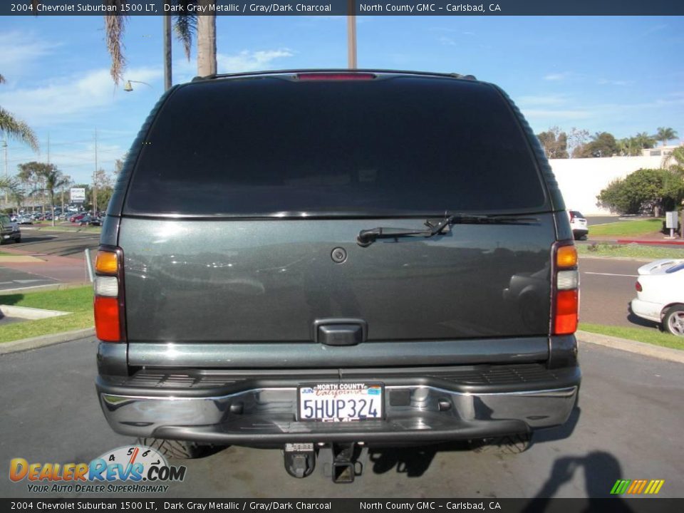 2004 Chevrolet Suburban 1500 LT Dark Gray Metallic / Gray/Dark Charcoal Photo #6