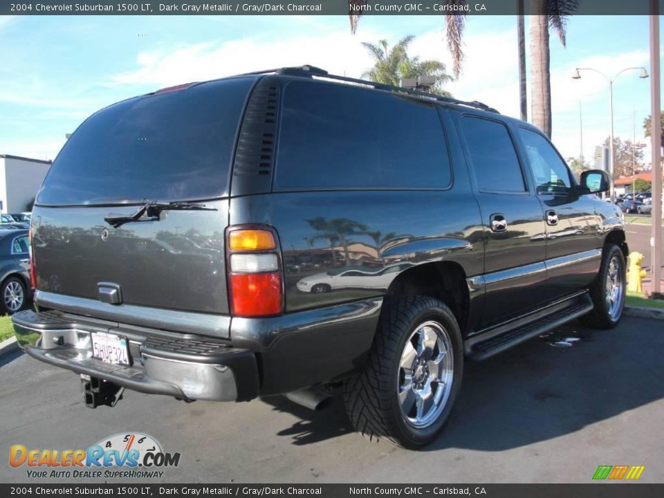 2004 Chevrolet Suburban 1500 LT Dark Gray Metallic / Gray/Dark Charcoal Photo #7